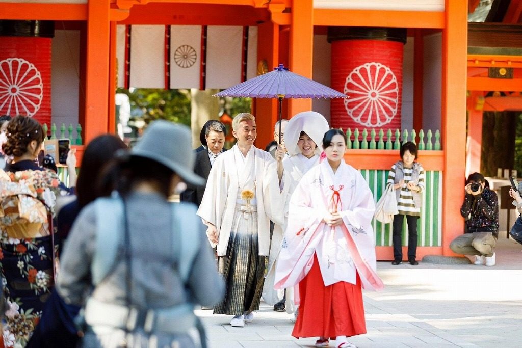 住吉神社 福岡 の結婚式 神社挙式会場 Juno ジュノ ウェディングドレスレンタル