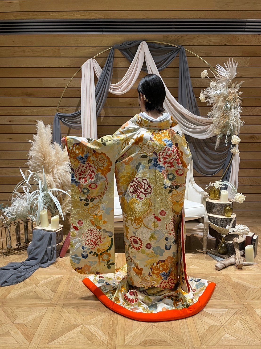 和装　色打掛　和装コーディネート　JUNO　ジュノ　Japanese wedding