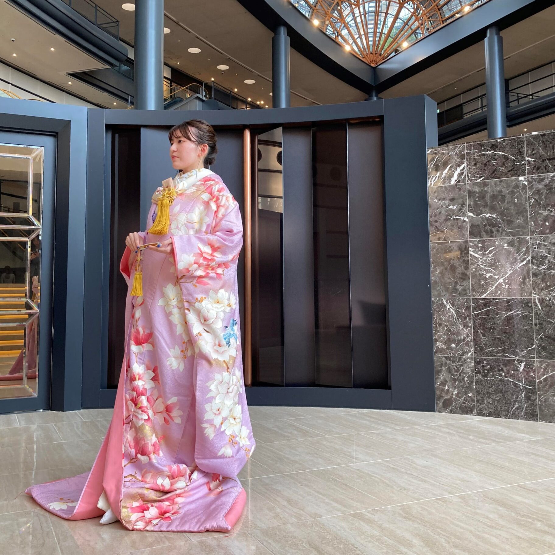 色打掛　ENISHI　JUNO　ジュノ　和装コーディネート　Japanese wedding kimono