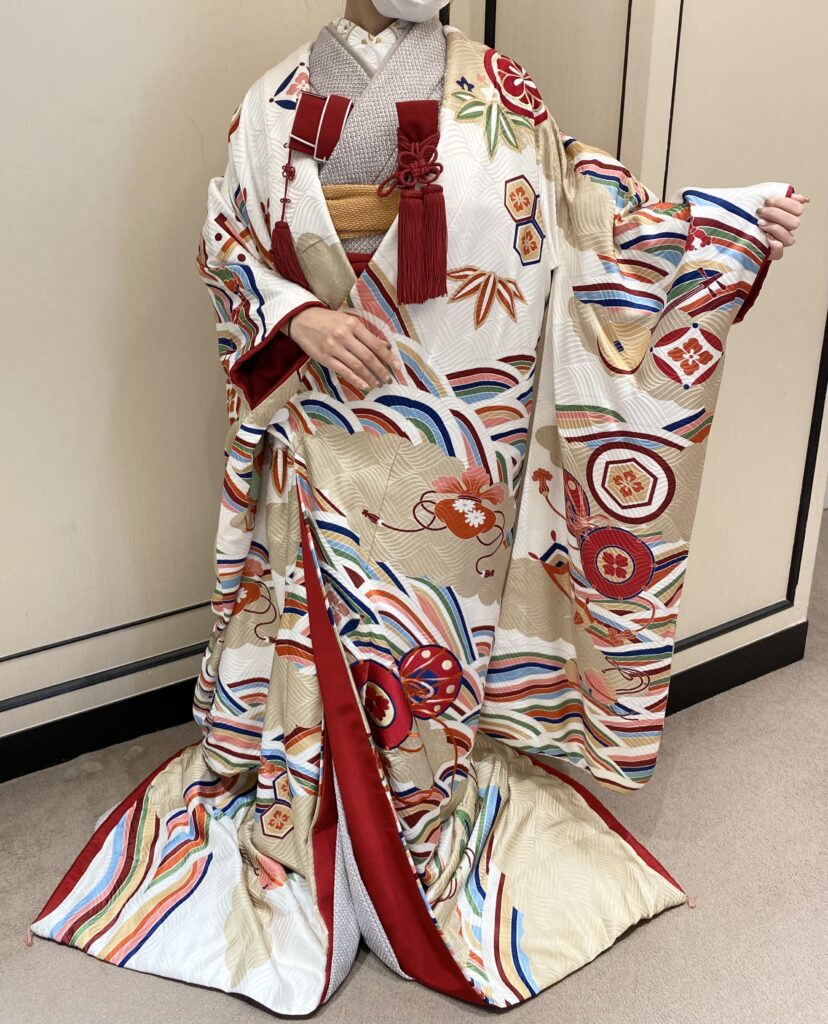 色打掛　和装　和装コーディネート　Japanese wedding kimono　ENISHI　縁　JUNO　ジュノ